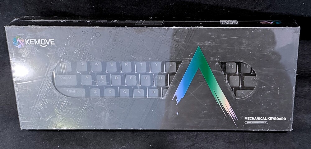Kemove Shadow DK61 60% Mechanical Gaming Keyboard - Linear Red Switches - New